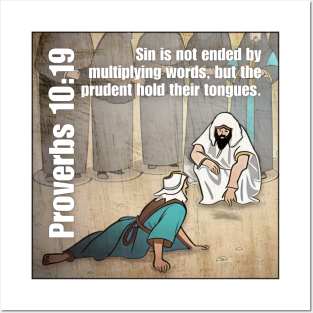 Proverbs 10:19 Posters and Art